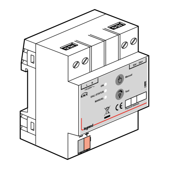 LEGRAND KNX DALI Gateway Manuals