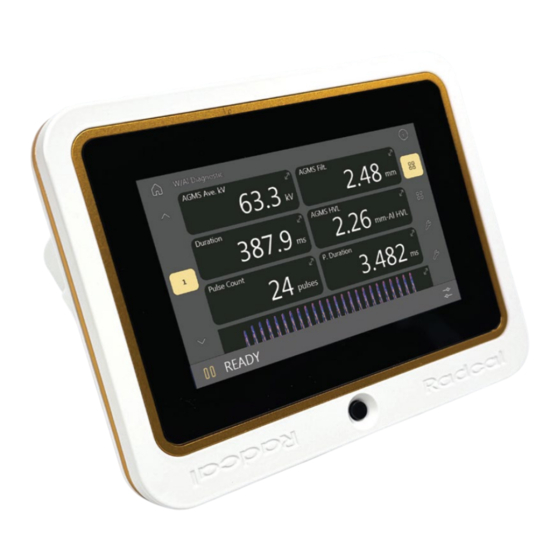 Radcal Accu-Gold T3 User Manual