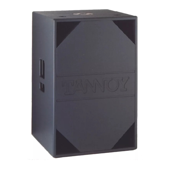 Tannoy T40 Manuals