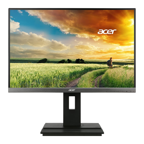 Acer B246WL Manuals