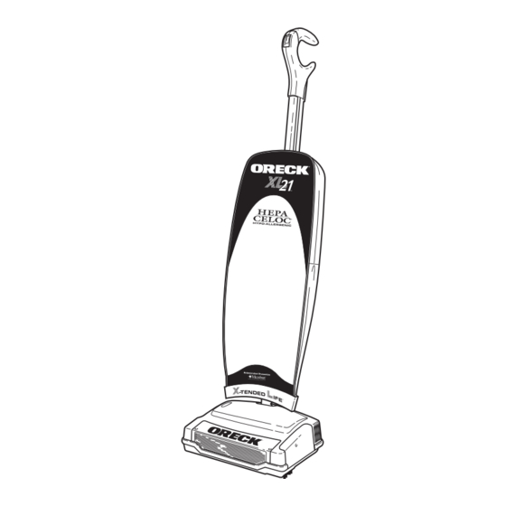Oreck 77224-01REVC User Manual