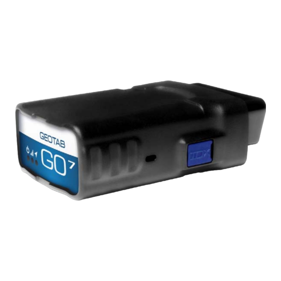 Geotab GO7 User Manual