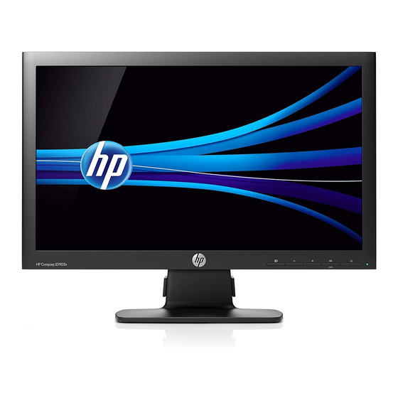 HP Compaq LE1902x Disassembly Instructions Manual