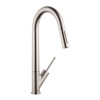 Axor Starck 10821000 Instructions For Use/Assembly Instructions