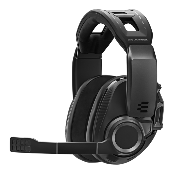 Sennheiser EPOS GSP 670 Quick Manual
