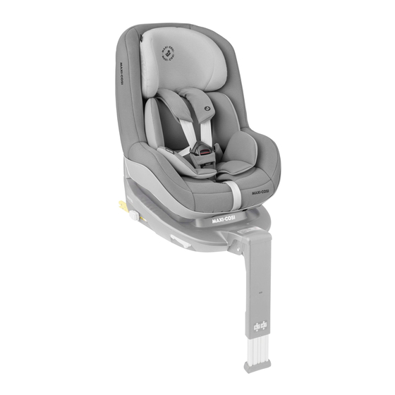Maxi-Cosi Pearl Pro2 i-Size Manual
