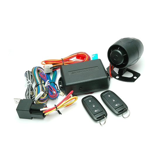 Mongoose M8 Vehicle Alarm System Manuals