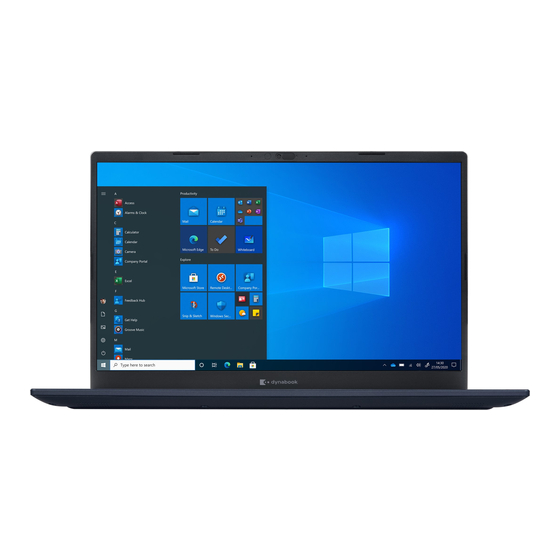 dynabook TECRA A50-J Manual