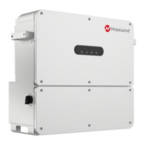 Hopewind hopeSun Series Quick Installation Manual