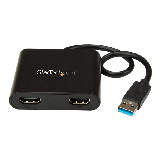 StarTech.com USB32HD2 Manual
