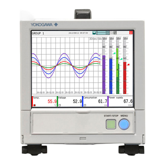 YOKOGAWA SMARTDAC+ GP10 User Manual