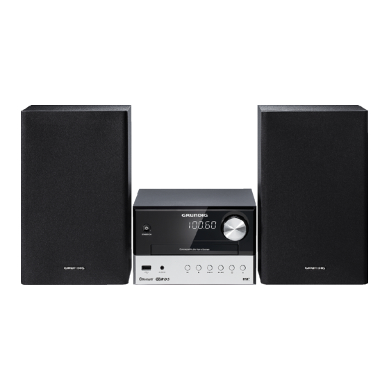 Grundig CMS 3000 User Manual