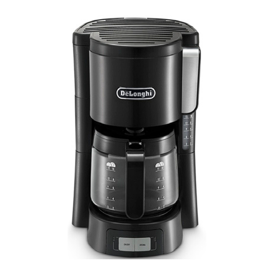 DeLonghi ICM15240ICM Series Instructions For Use Manual