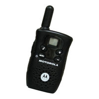 Motorola FV150 - Radio Set User Manual