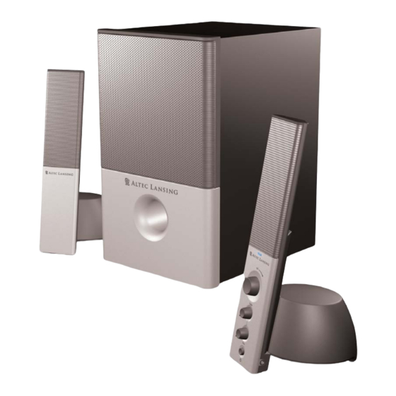 Altec Lansing VS4121 User Manual