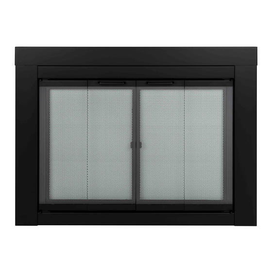 pleasant hearth Fireplace Glass Door Owner's Manual