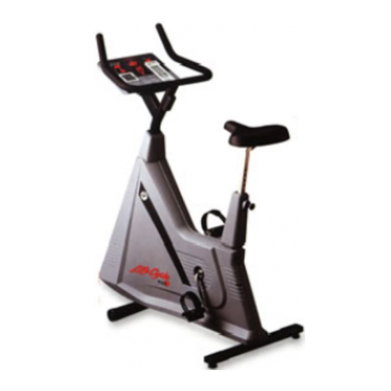 Life Fitness Exercise Bike Lifecycle 9100 Installation Instructions Manual
