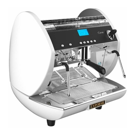 Expobar CARAT 1GR User Manual