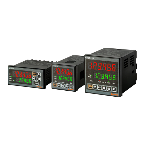 Autonics CT Series User Manual