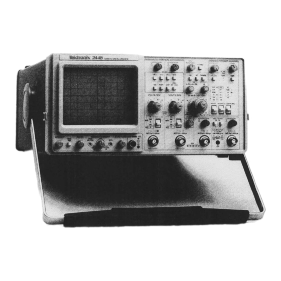 Tektronix 2445 Instruction Manual