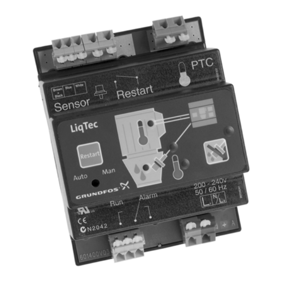 Grundfos LiqTec Installation And Operating Instructions Manual