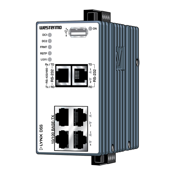 Westermo Lynx DSS L106-S2 User Manual