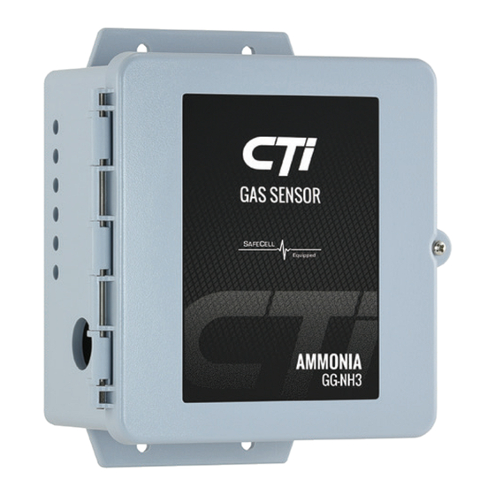 CTI GG-NH3 Manuals
