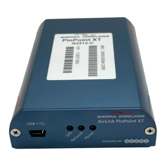 Sierra Wireless PinPoint XT Quick Start Manual