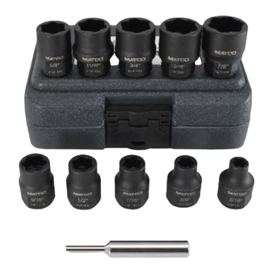 Matco Tools HG11S Quick Start Manual