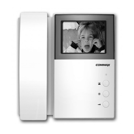 Commax DPV-4BE User Manual