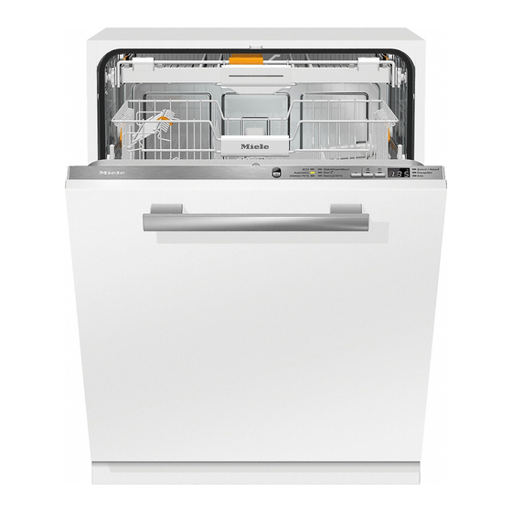 Miele G 6665 Operating Instructions Manual