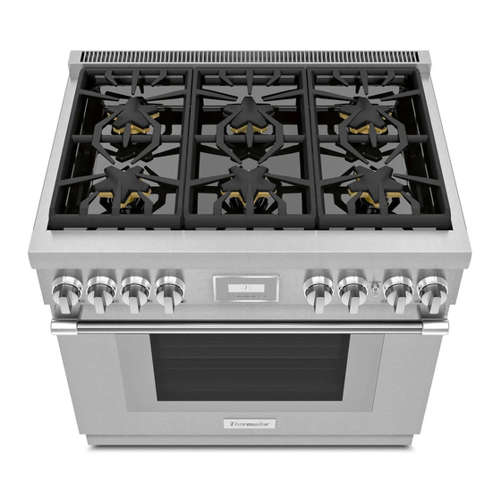 Thermador PRO GRAND PRD36 Installation Manual