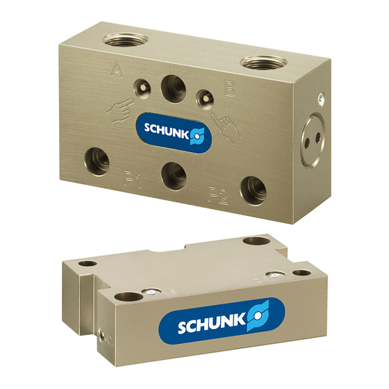 SCHUNK SDV-P Assembly And Operating Manual