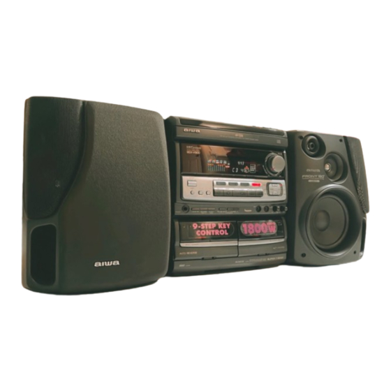 Aiwa NSX-V9000 Operating Instructions Manual