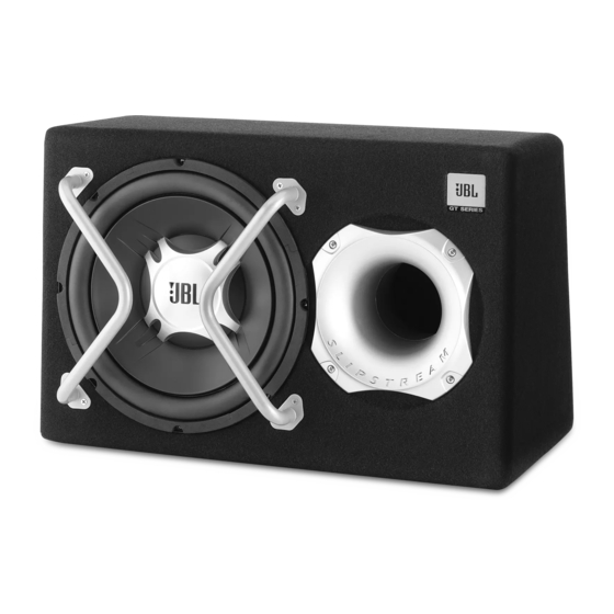 JBL GT-BassPro12 Owner's Manual