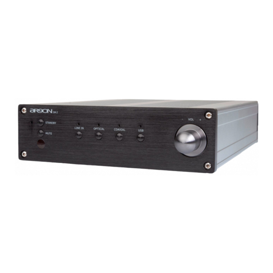 argon audio DA2V2 Owner's Manual