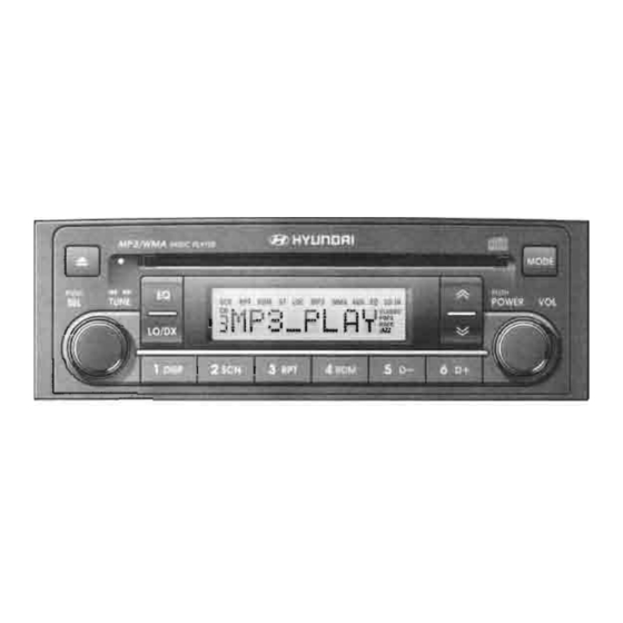 Hyundai MP3.O4H Manuals