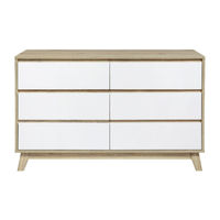 Mocka Jesse Six Drawer Assembly Instructions Manual