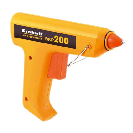 EINHELL Bavaria BKP 200 Operating Instructions Manual