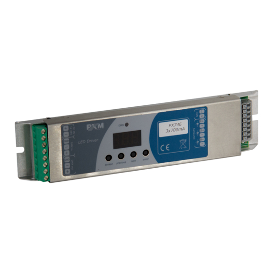 PXM PX746 User Manual