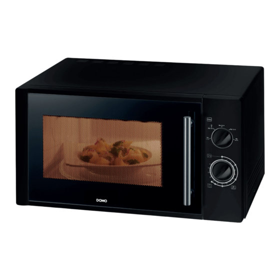 Linea 2000 DOMO DO1058 Microwave Oven Manuals
