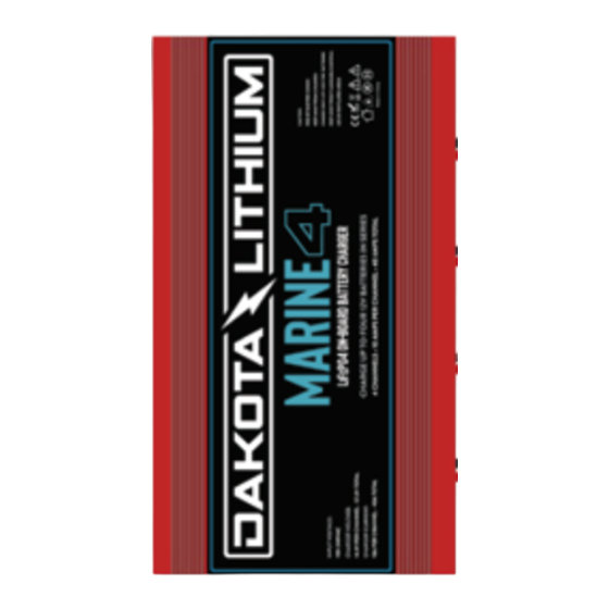 Dakota Lithium MARINE 4 Operation Manual