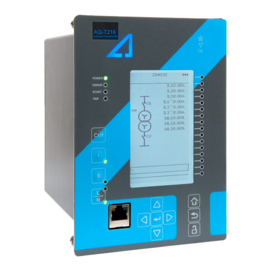 Arcteq AQ-200 Series Instruction Manual