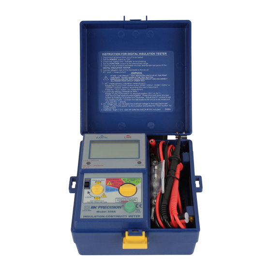 BK Precision 308A Instruction Manual
