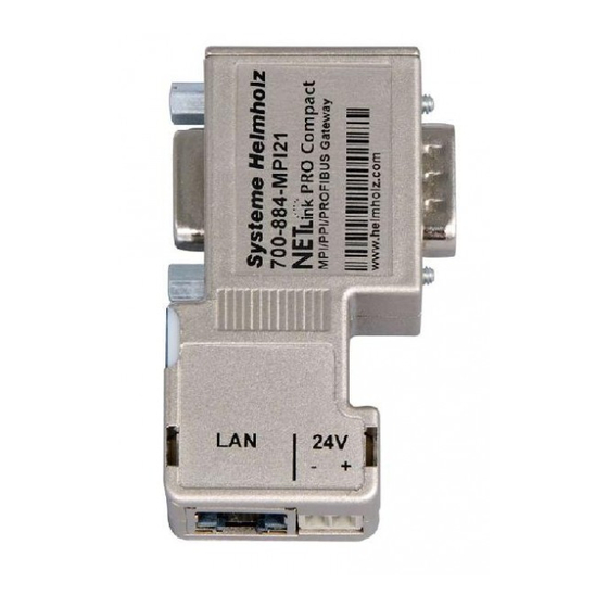 Helmholz NETLink PRO Series Application Examples