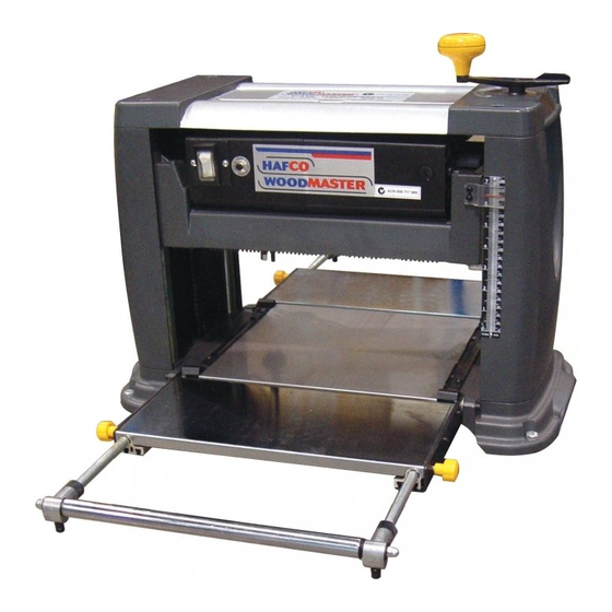 Hafco Woodmaster T-318 Instruction Manual