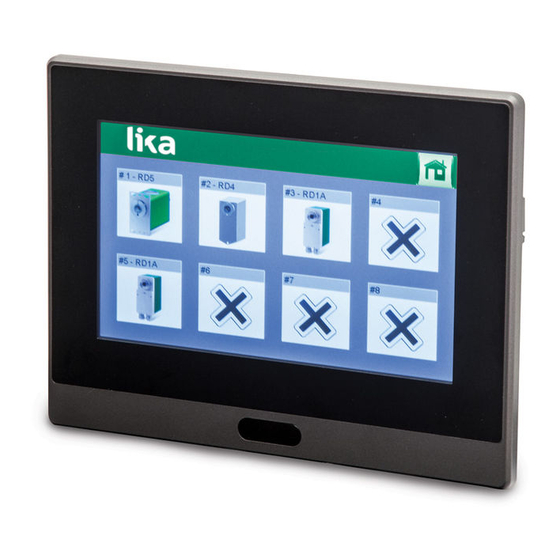 Lika Modbus LDT10 Manuals