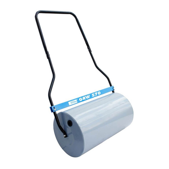 GÜDE GRW 570 Reel Mower Manuals