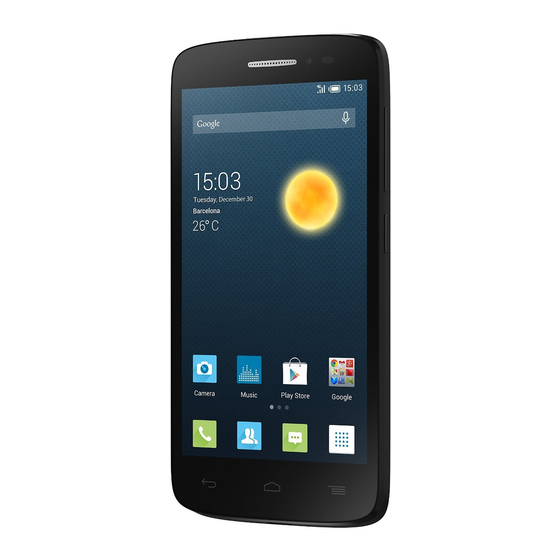 Alcatel One Touch Pop 2 Manuals