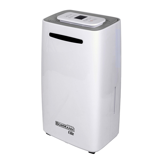 BorMann Elite BEH2800 Dehumidifier 20L Manuals